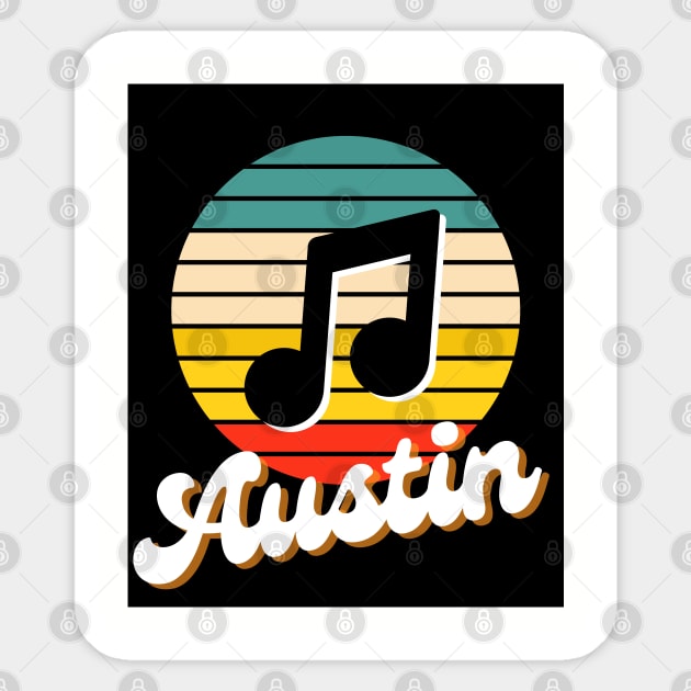 Retro Austin Music Sticker by DD Ventures